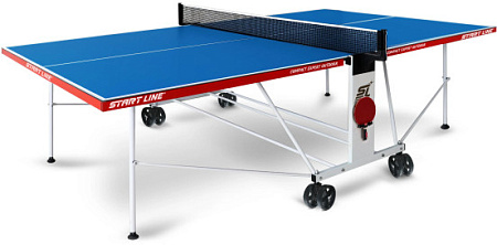 Теннисный стол Start-Line - Compact Expert 4 (Всепогодный) Синий