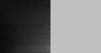 Текстура черная + стальное покрытие накладных элементов