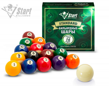 Шары Start Billiards ПУЛ 57мм 797405