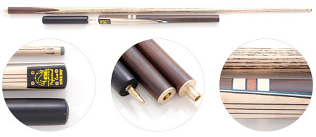 Кий / cнукер 2-pc "SAQ1" 3/4 + экстендер