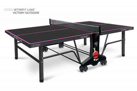 Теннисный стол Start-Line - VICTORY 6 Всепогодный Black