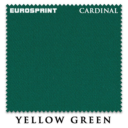 Сукно Eurosprint Cardinal 165см Yellow Green