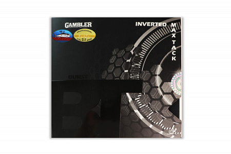 Накладка для ракетки GAMBLER BURST 2.1MM BLACK