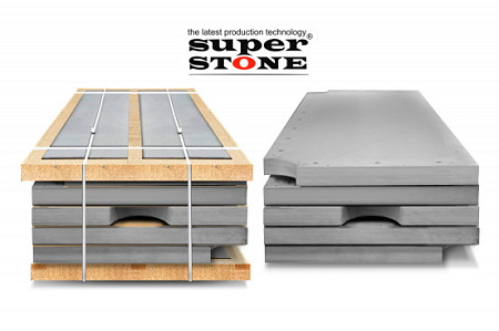 Плита 2178*1180*40 камень Super Stone(3) 7ф С ГП