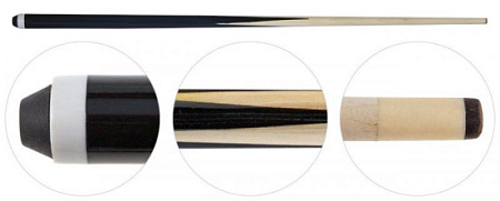 Кий / пул 1-pc "Ramin" (черный) 90 cm