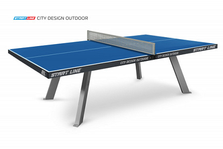 Теннисный стол Start-Line - City DESIGN Всепогодный Синий
