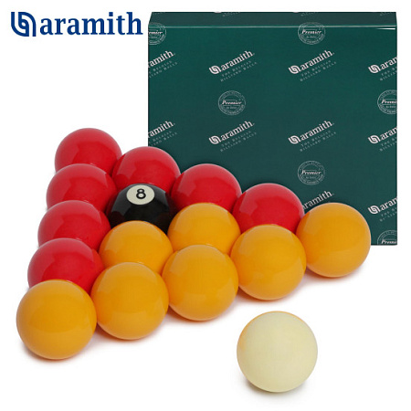 Шары Aramith Casino Red & Yellow 8Pool ø57,2мм