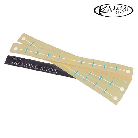 Комплект тренировочных стикеров для бильярдного стола 9 фт Kamui Diamond Slicer 24 шт.