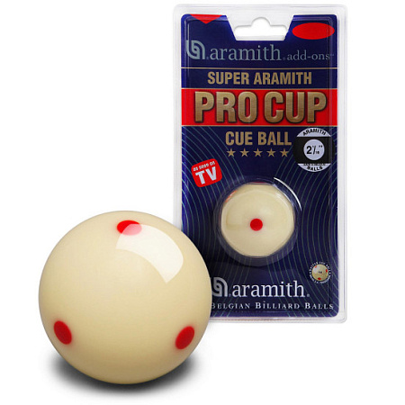 Биток Aramith Tournament Champion Pro-Cup Snooker ø52,4мм блистер